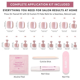 Faux ongles Glamnetic adaptés à différents styles