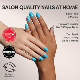 Faux ongles Glamnetic avec boîte de rangement et accessoires