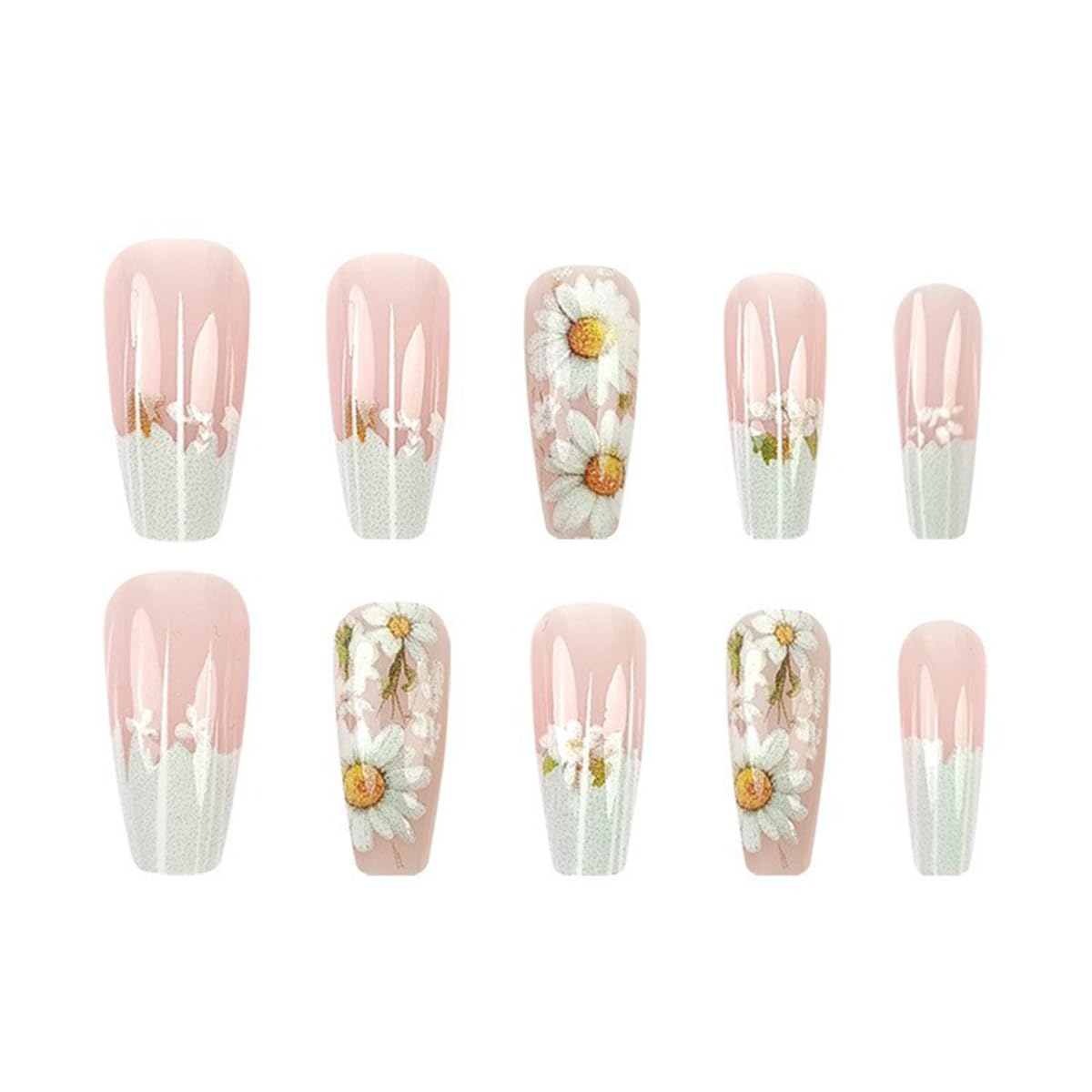 Faux ongles juggssa en position, prêts à porter