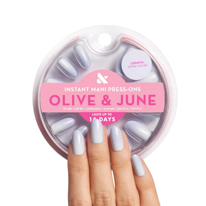 Faux ongles Olive & June Instant Mani BP Ombre, modèle en amande
