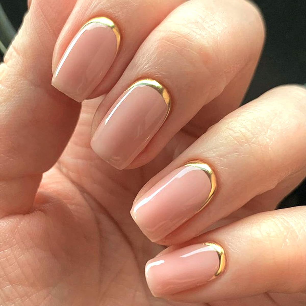 Faux ongles press on courts modelones, 32 pcs, présentation du kit