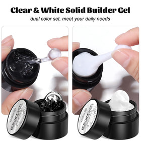 Fcozpjk Gel de Construction Solide White 5g