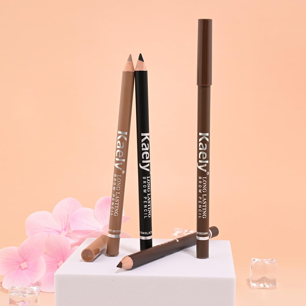 FeiCuiYun crayons à sourcils, présentation des couleurs disponibles