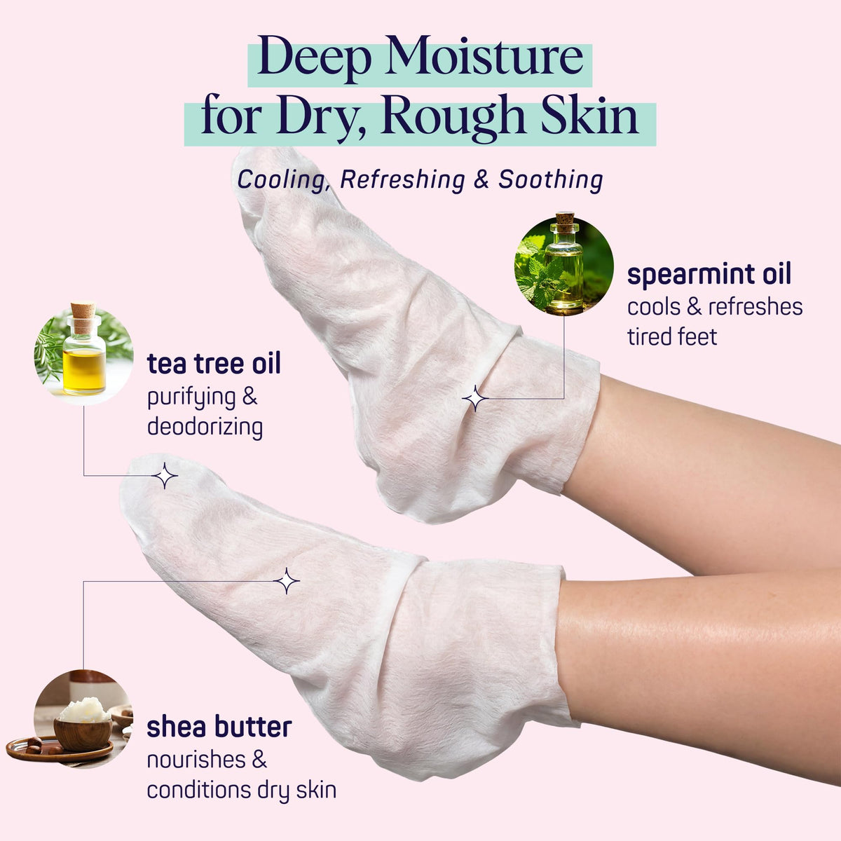 Femme en train d'utiliser les chaussettes SpaLife dans un cadre de relaxation