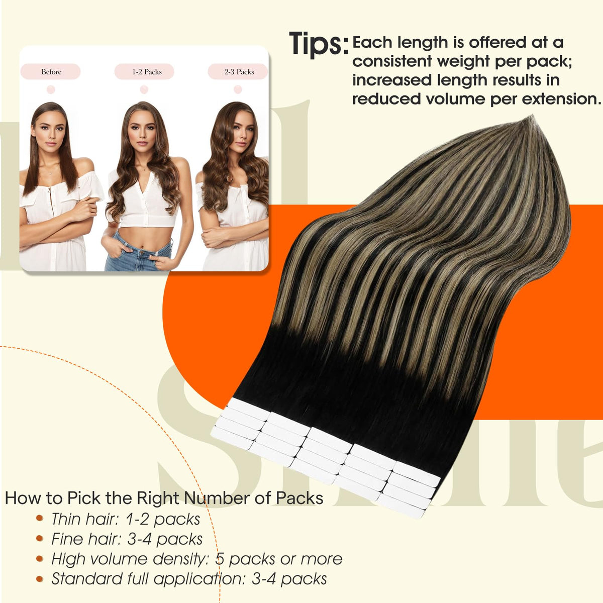 Femme portant des extensions cheveux humains Full Shine lors d'un événement