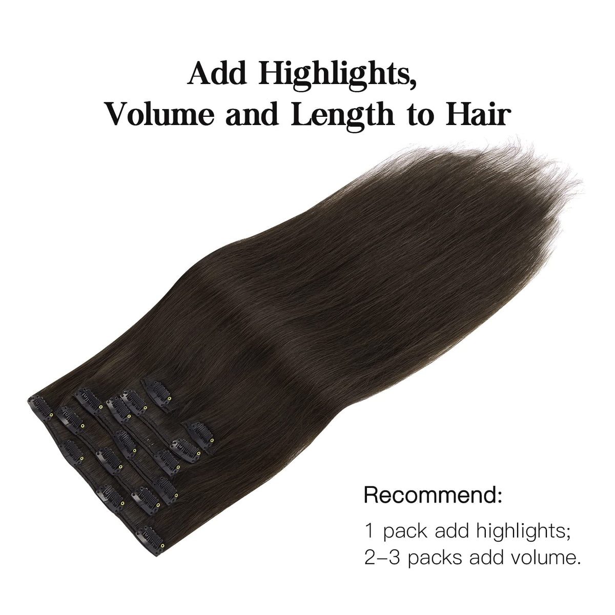 Femme utilisant les extensions clip-in hotbanana pour un coiffage rapide