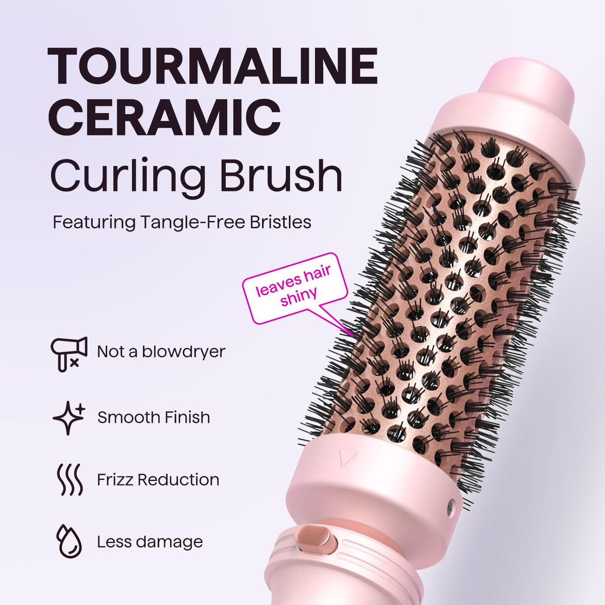 Fer à boucler Wavytalk en utilisation pour créer des boucles