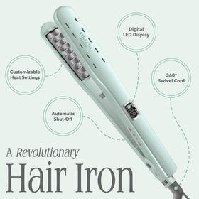 Fer à cheveux VOLOOM Rootie 3/4" avec réglage de température