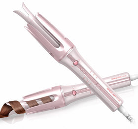 Fer à friser automatique SHEGLAM rose vue de face