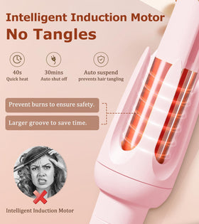 Fer à friser BILITOK avec design anti-brûlure