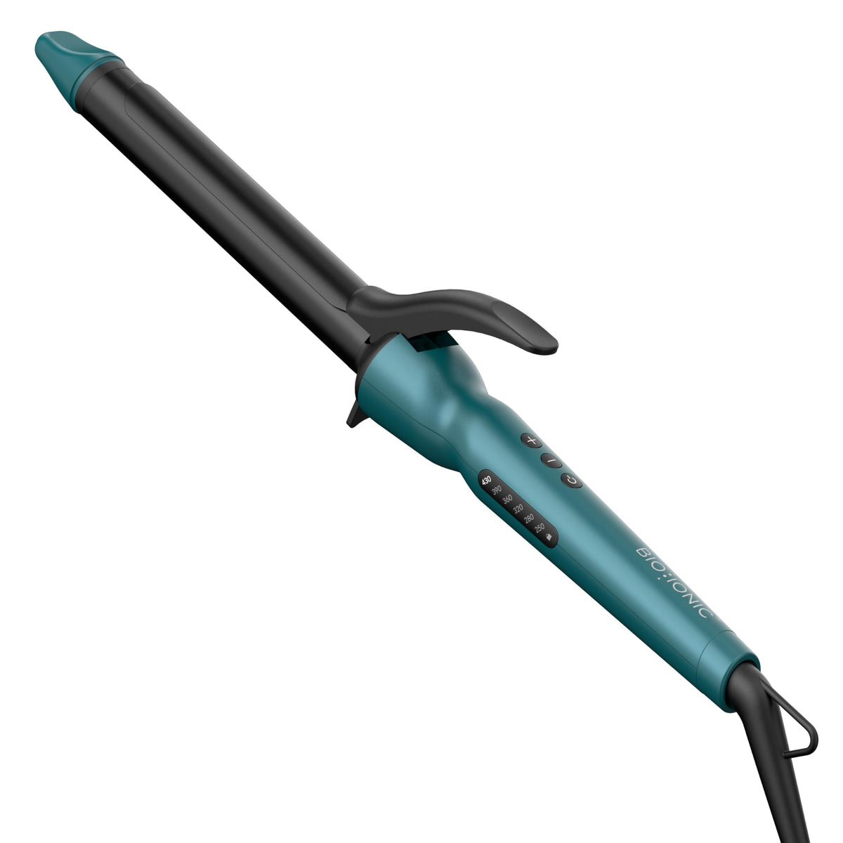 Fer à friser BIO IONIC 1" modèle teal avec baril allongé