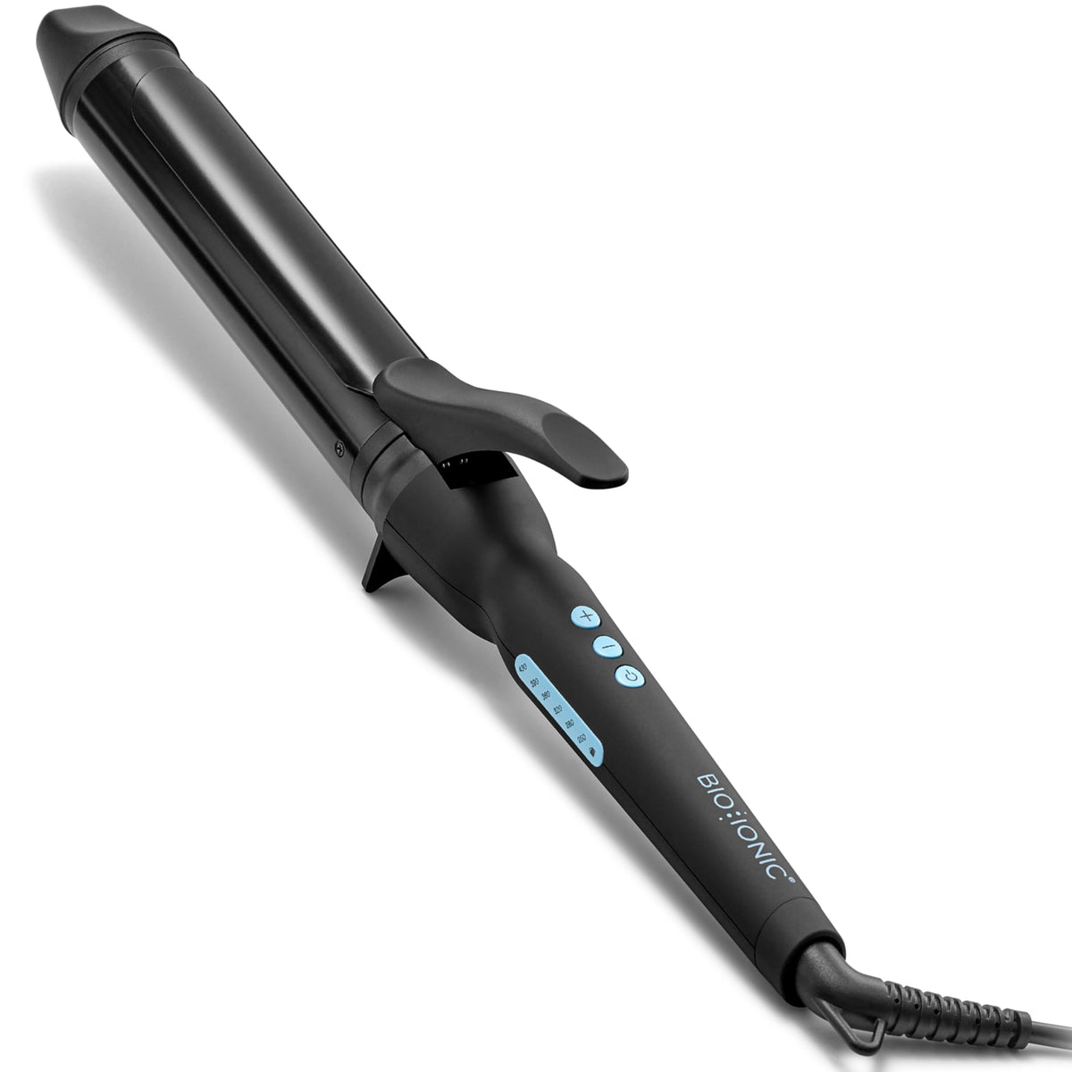 Fer à friser BIO IONIC Long Barrel 1,5 pouces vue de face