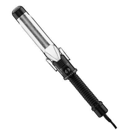 Fer à friser Conair 1,25 pouce vue de face avec baril en chrome