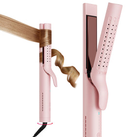 Fer à friser et lisseur TYMO Airflow 2.0 modèle rose vue avant