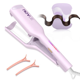 Fer à friser NOVUS 1,25 pouces vue de face avec câble