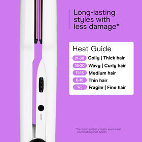 Fer à lisser Conair sur une coiffeuse