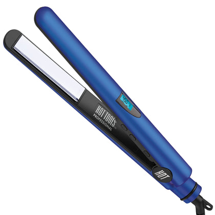 Fer à lisser HOT TOOLS Titanium Micro-Shine 1 pouce vue de face