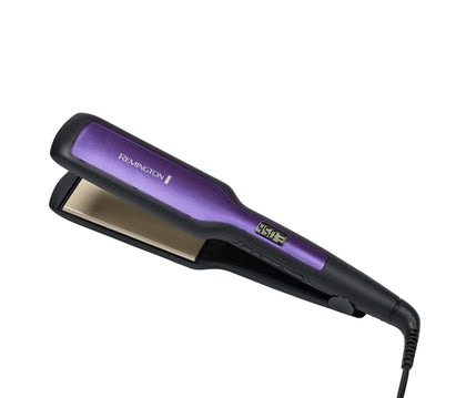 Fer à lisser Remington 1 3/4" vue de face avec écran LCD