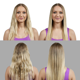 Fer à lisser Remington en utilisation sur cheveux courts