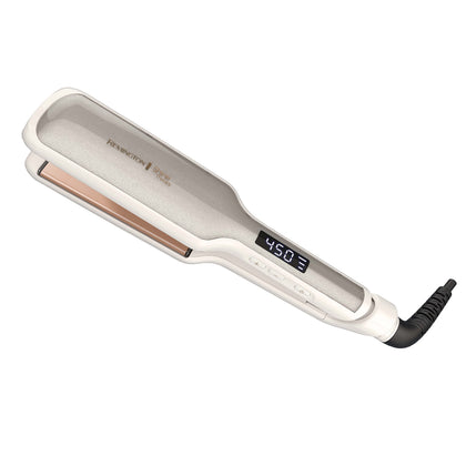 Fer à lisser Remington Shine Therapy 2 pouces vue de face avec plaques en céramique