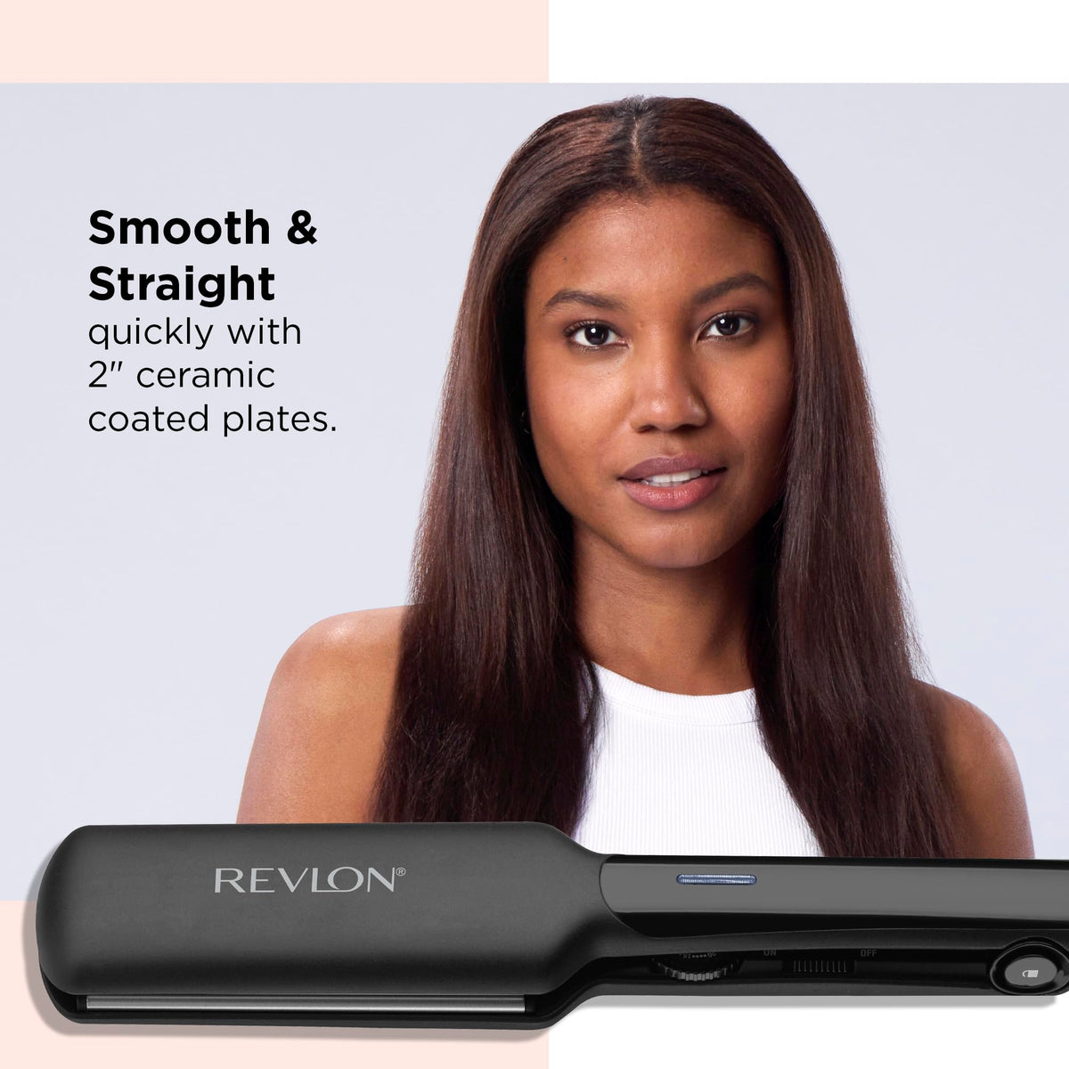 Fer à lisser REVLON avec câble rotatif