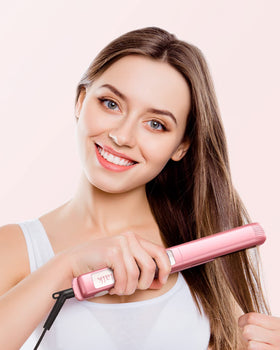 Fer à lisser wavytalk rose gold avec réglage de température
