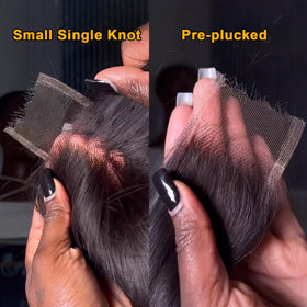 Fermeture BEEOS 2x6 avec cheveux pré-peluchés