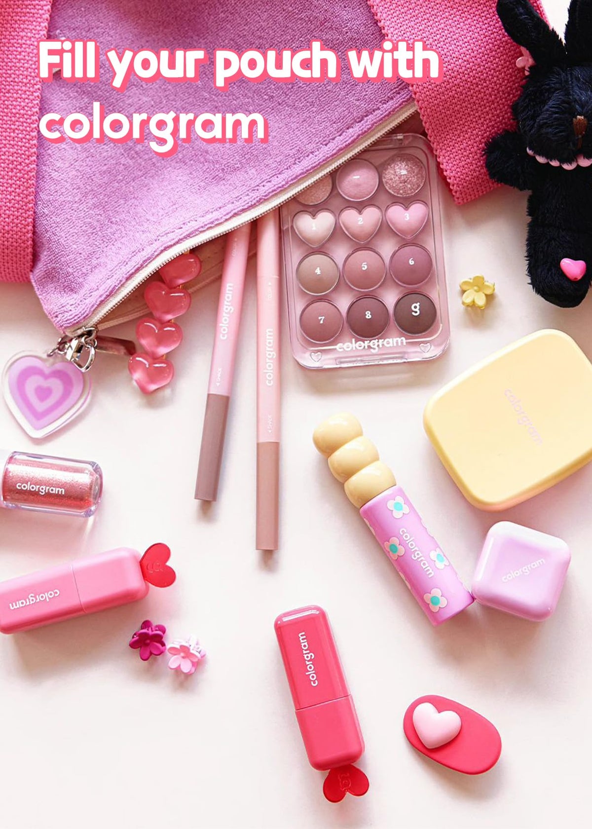 Fermeture de la Palette d'Ombres à Paupières COLORGRAM 03