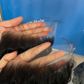 Fermeture en dentelle BEEOS 5x5 pouces avec cheveux brésiliens vierges