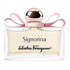 Ferragamo Signorina Eau de Parfum 100ml bouchon et étiquette
