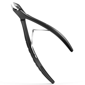 FERYES coupe-cuticules 2 en 1 avec pousse-cuticules, acier inoxydable