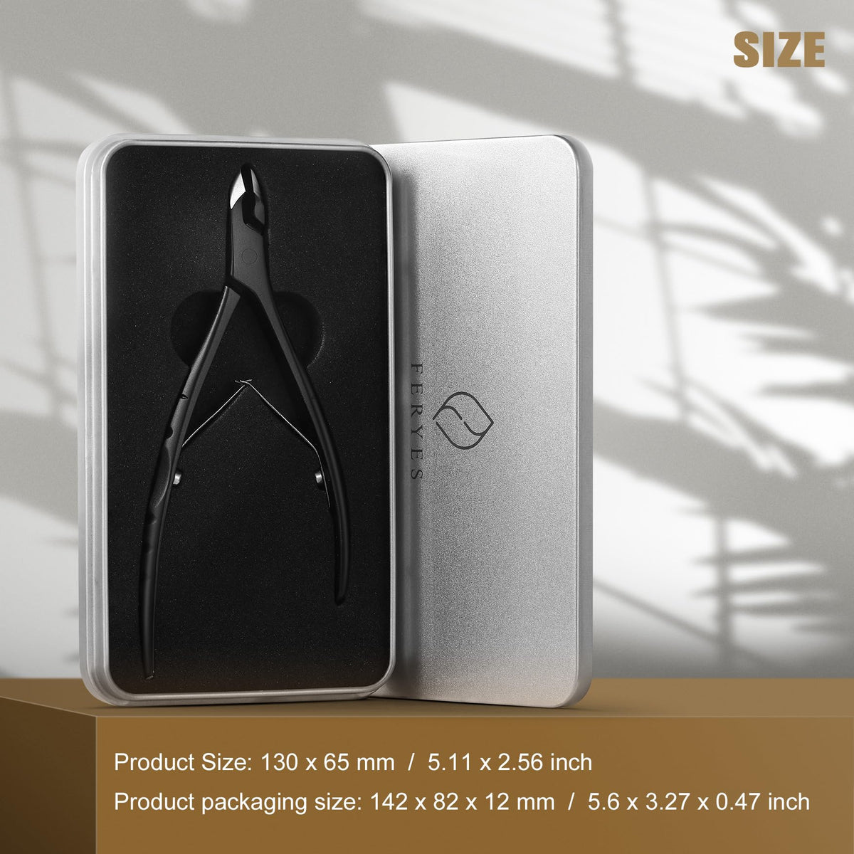 FERYES coupe-cuticules avec accessoires de manucure