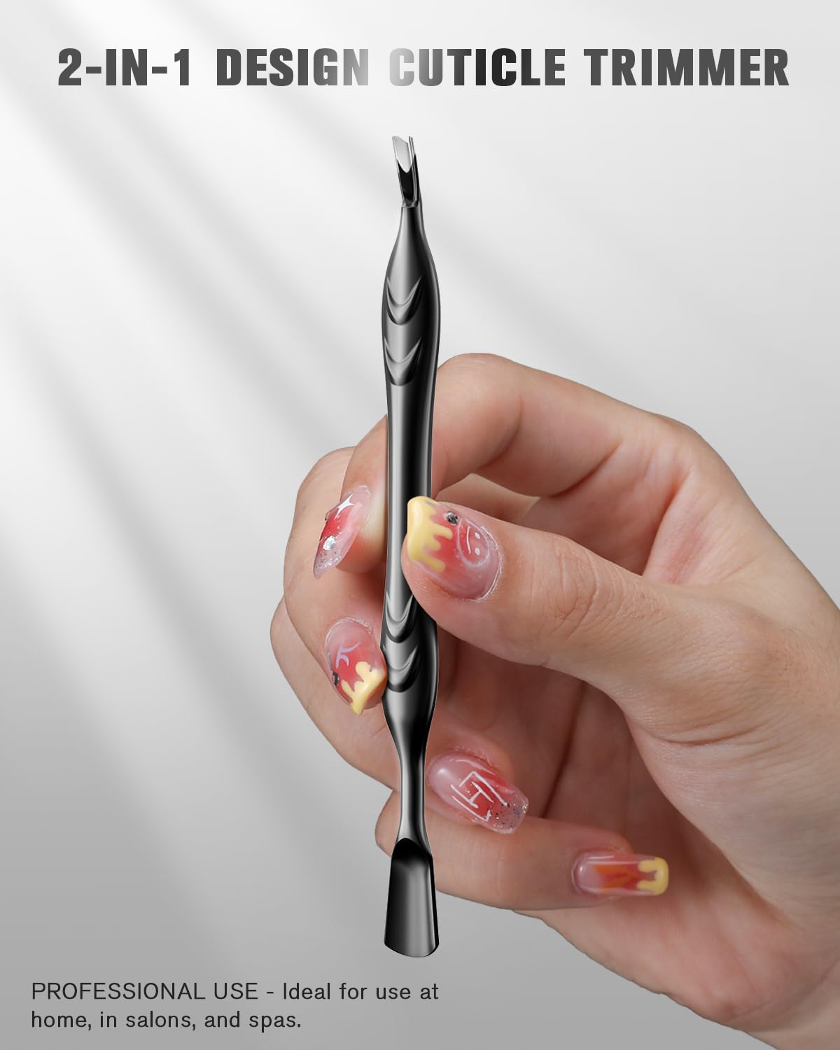 FERYES Outil à cuticules utilisé sur des ongles