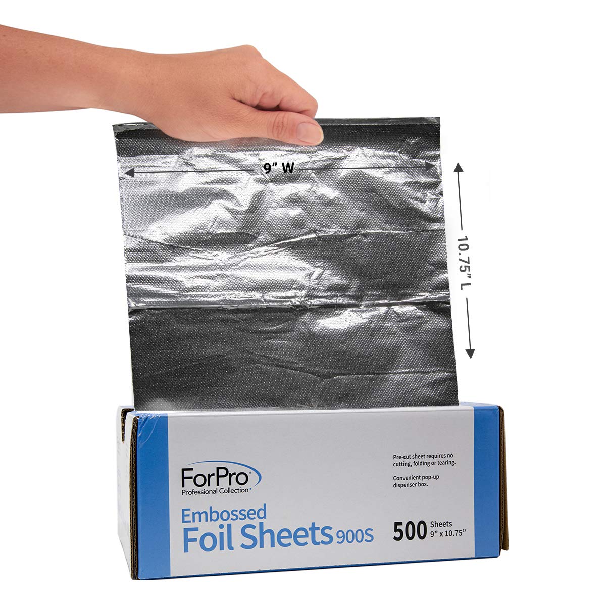 Feuille en aluminium ForPro utilisée pour la coloration des cheveux