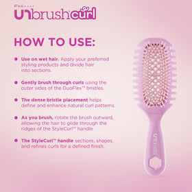 FHI Heat UNbrush brosse avec poignée StyleCurl et poils DuoFlex