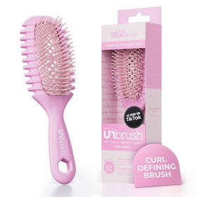 FHI Heat UNbrush brosse démêlante pour cheveux bouclés vue de face