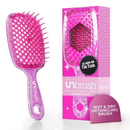 FHI Heat UNbrush Brosse Démêlante Rose Quartz vue de face
