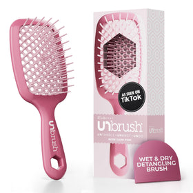 FHI Heat UNbrush brosse démêlante rose vue avant