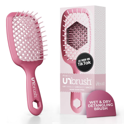FHI Heat UNbrush brosse démêlante rose vue avant