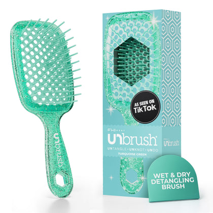 FHI Heat UNbrush Brosse Démêlante Turquoise vue avant