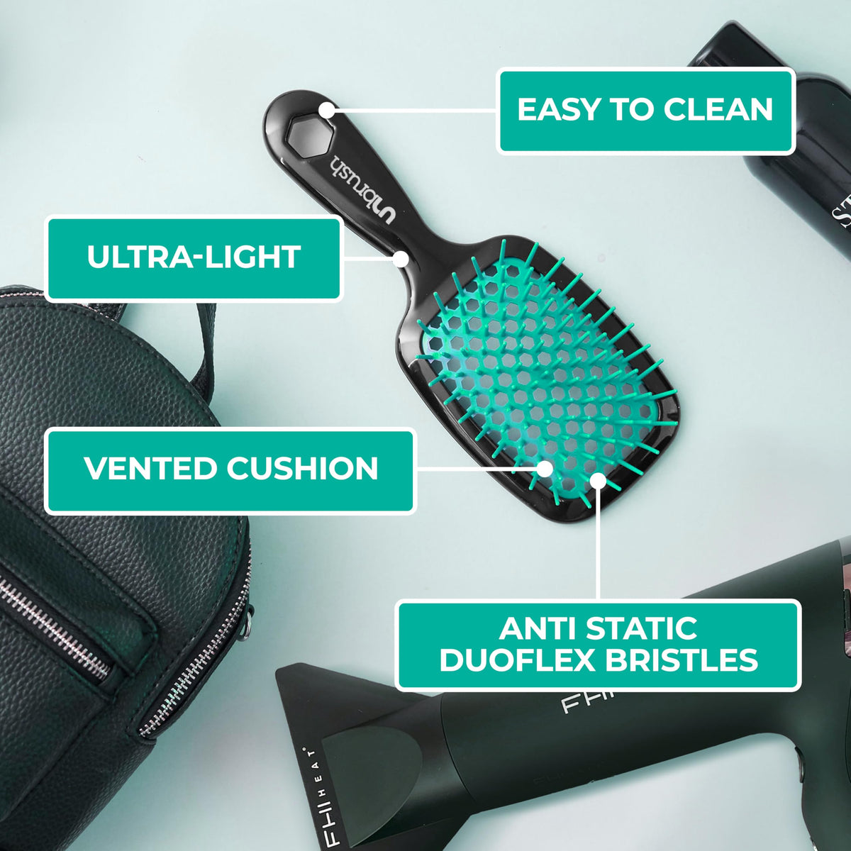 FHI Heat UNbrush brosse démêlante vue arrière