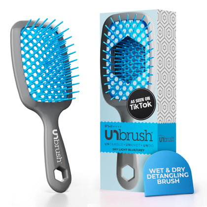 FHI Heat UNbrush brosse démêlante vue de face avec brins anti-statiques
