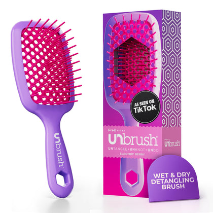 FHI Heat UNbrush brosse démêlante vue de face avec brins anti-statiques
