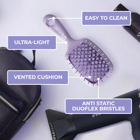 FHI Heat UNbrush Mini Brosse Démêlante en main