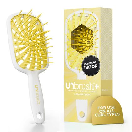 FHI Heat UNbrush Plus brosse démêlante de couleur noire vue de face
