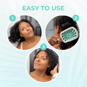 FHI Heat UNbrush Plus brosse démêlante en utilisation