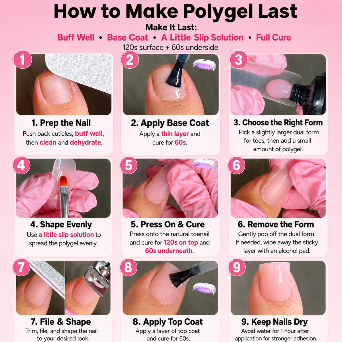 Fichier à ongles de GlimightyX pour une finition parfaite