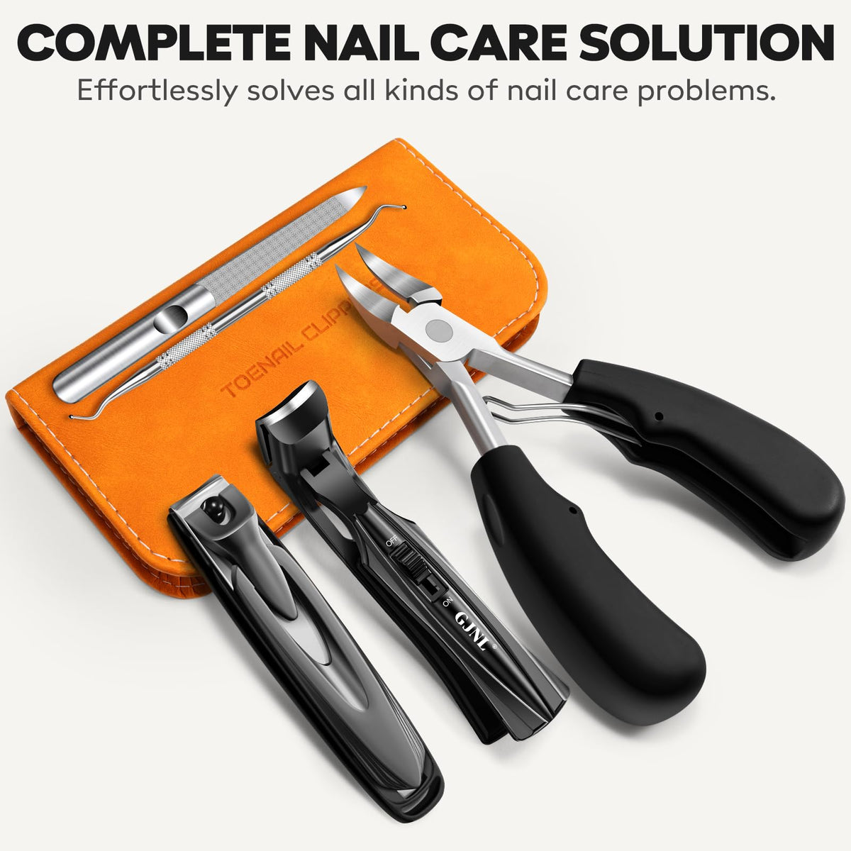 Fichier à ongles et ciseaux à cuticules GJNL