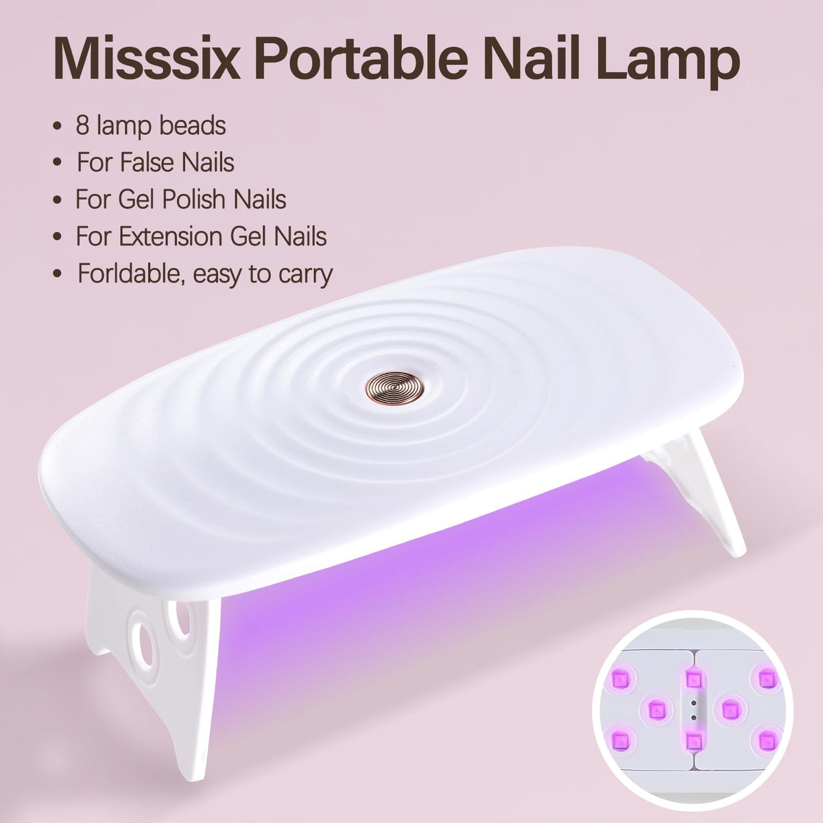 Fichier à ongles inclus dans le kit Misssix