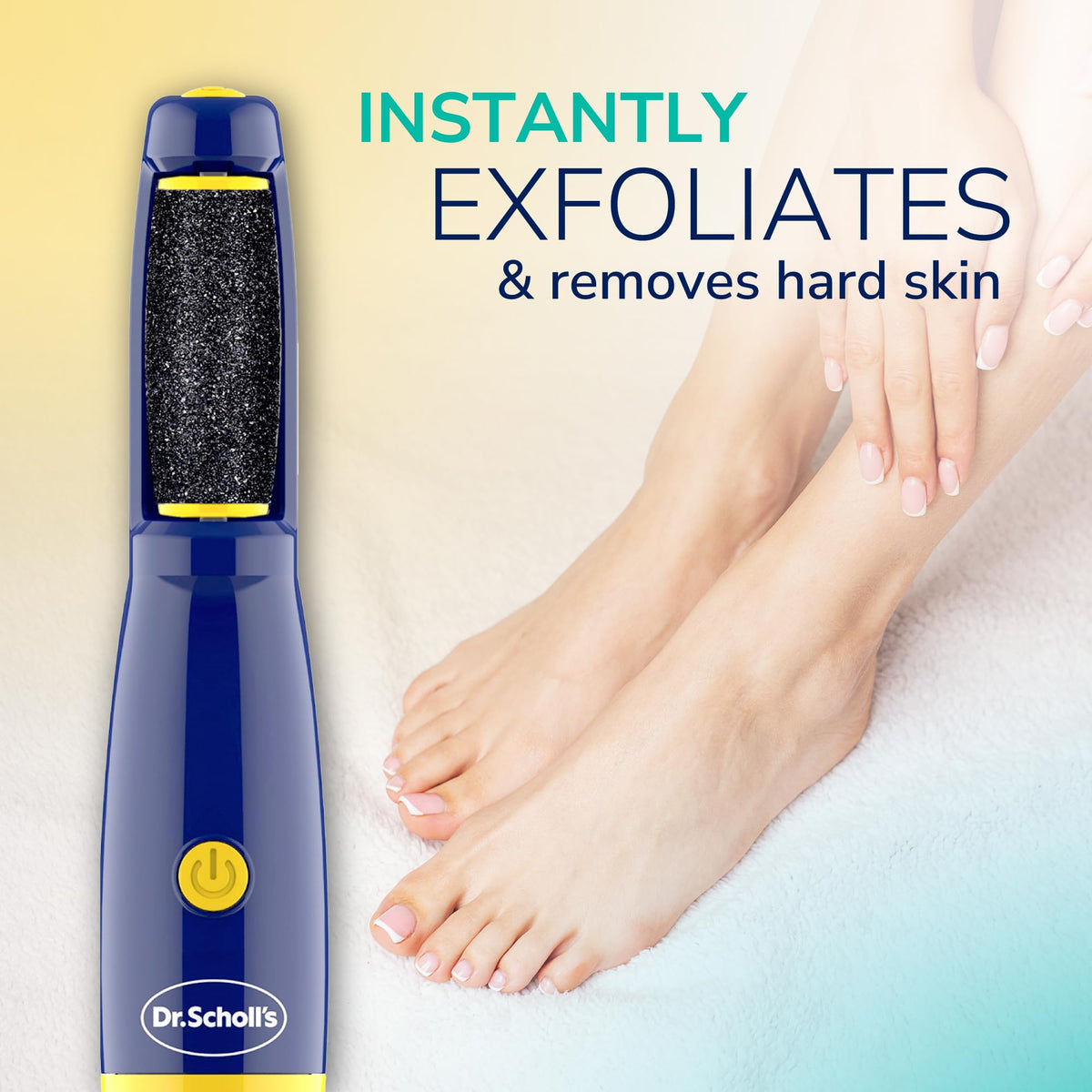 Fichier électronique Dr. Scholl's avec tête rotative à 360 degrés